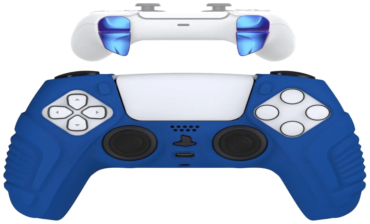 Amazon playvital controller protective case cover for ps5, 2 pair