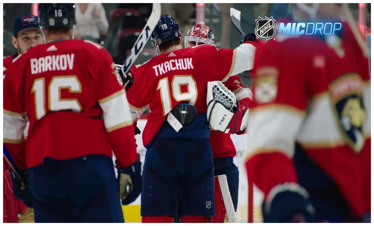 Mic drop maple leafs vs. panthers nhl