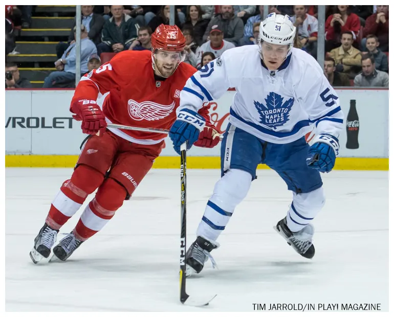Detroit red wings vs toronto maple leafs april 1 pix in play! magazine