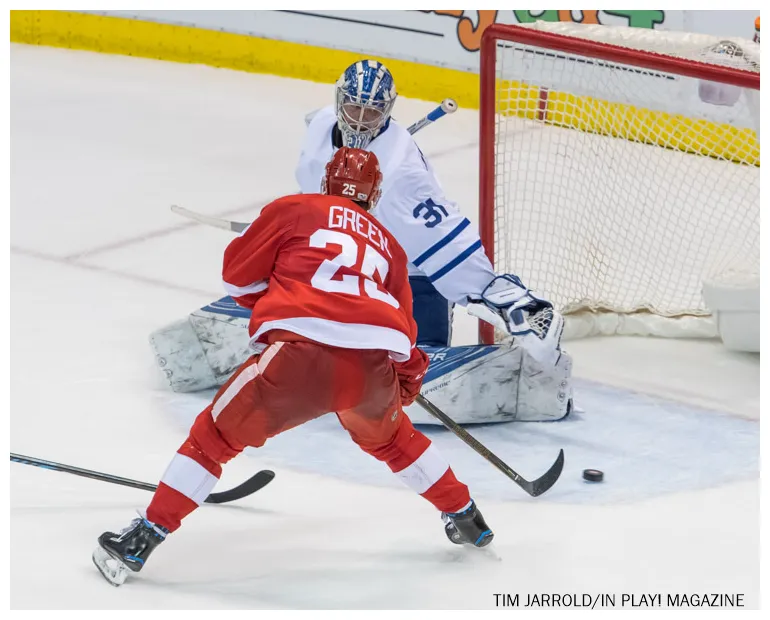 Detroit red wings vs toronto maple leafs april 1 pix in play! magazine