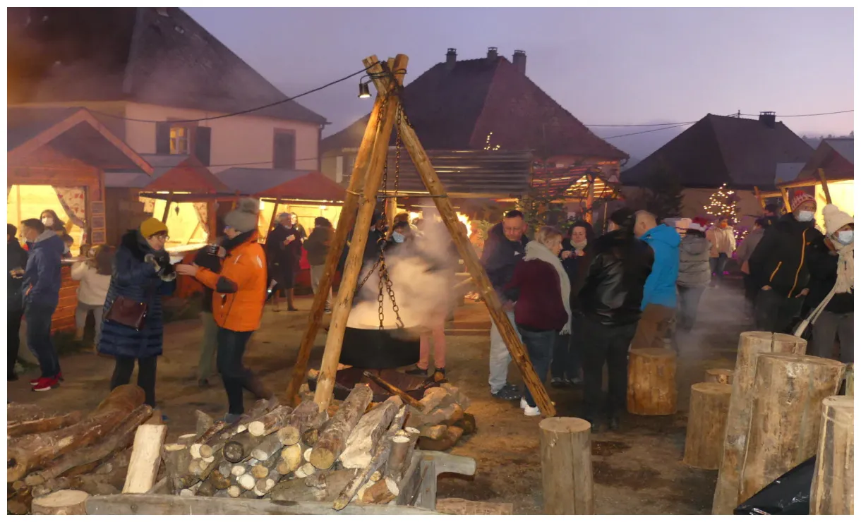 Thannenkirch. marché de noël de montagne ce week-end