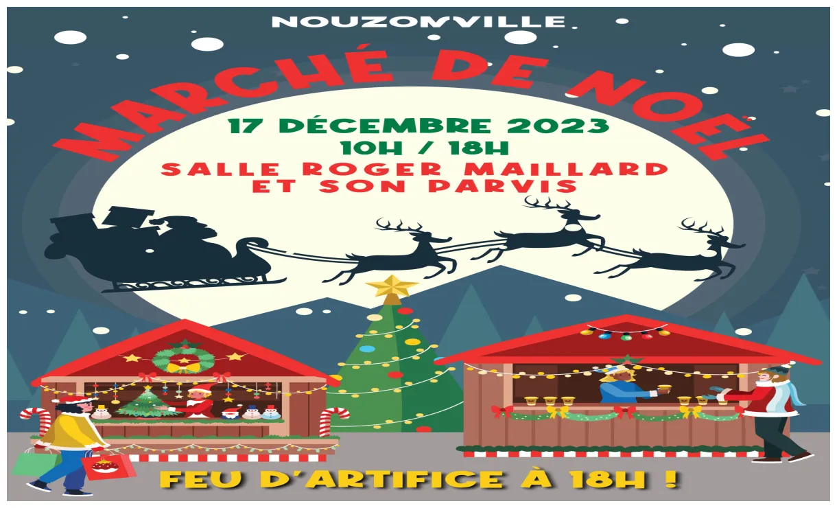 Marché de noël ville de nouzonville