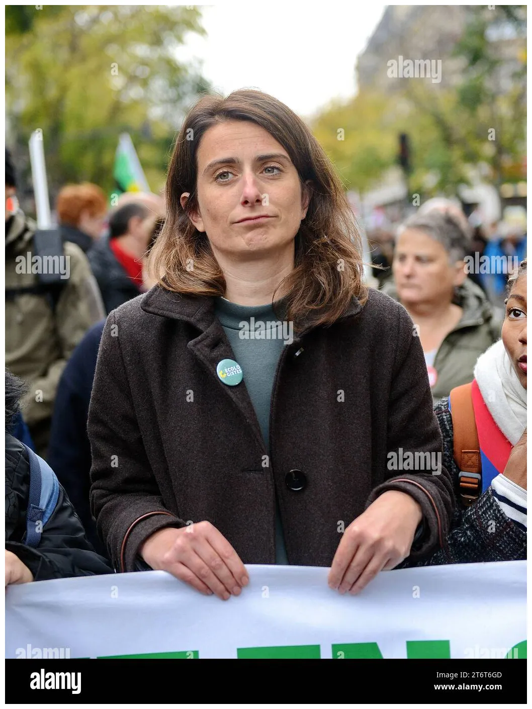Attending a demonstration in support of palestine in