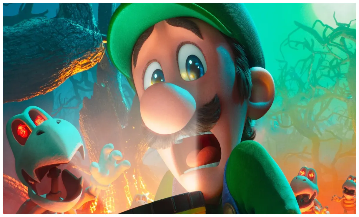 The super mario bros. movie posters highlight the main characters