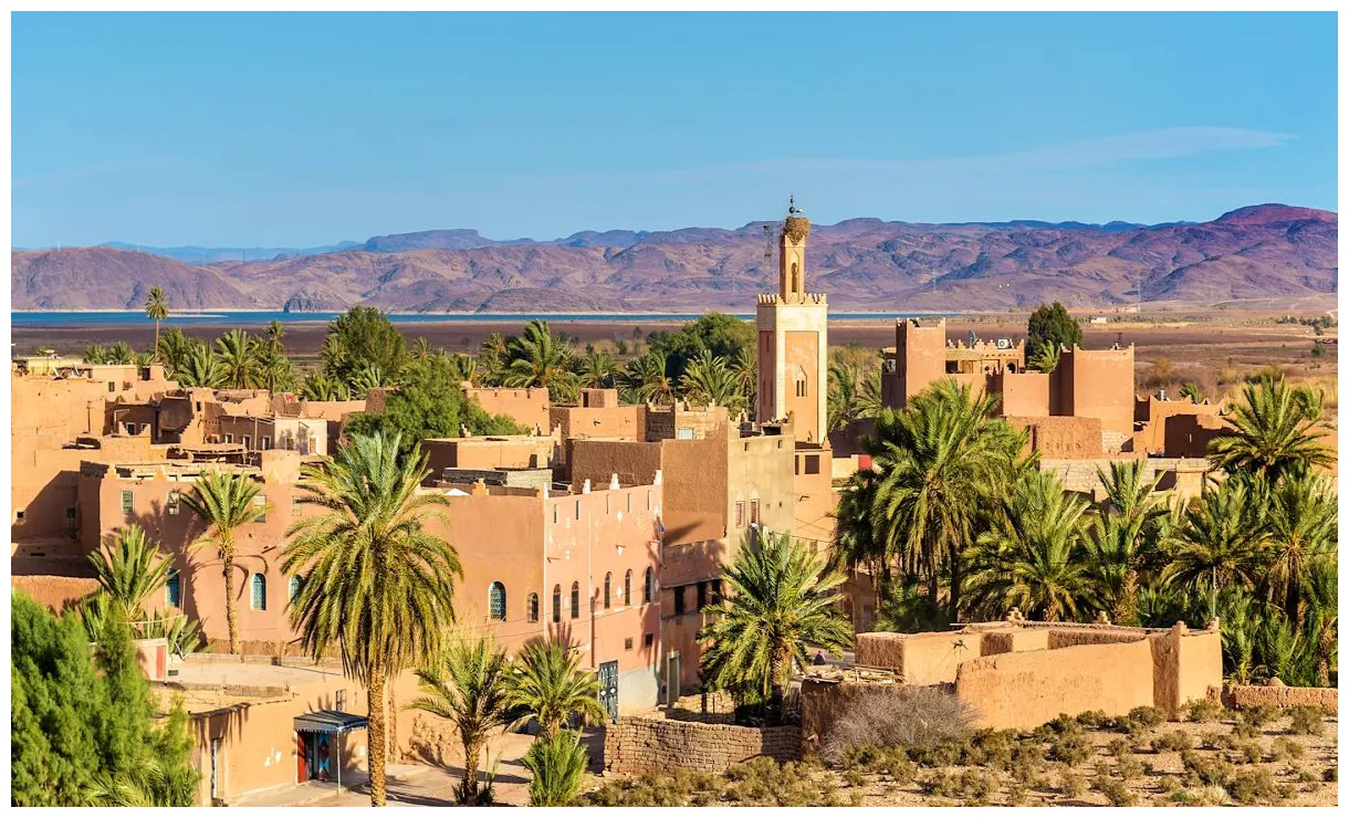 Sud du maroc » voyage carte plan