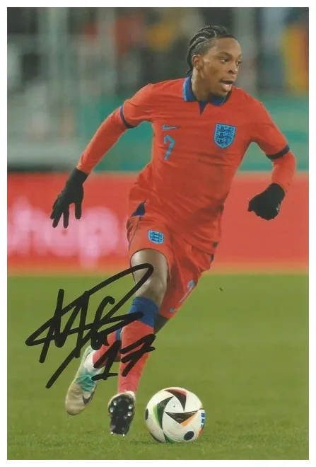 England, fulham & wigan signed 6x4 action +coa £3.99