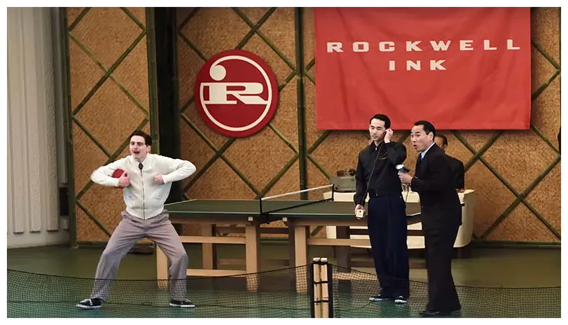 Timothee chalamet is a ping pong master in '' trailer