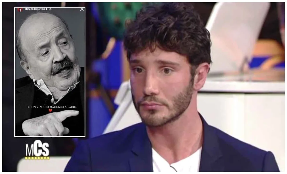 Addio , il toccante messaggio di stefano de martino