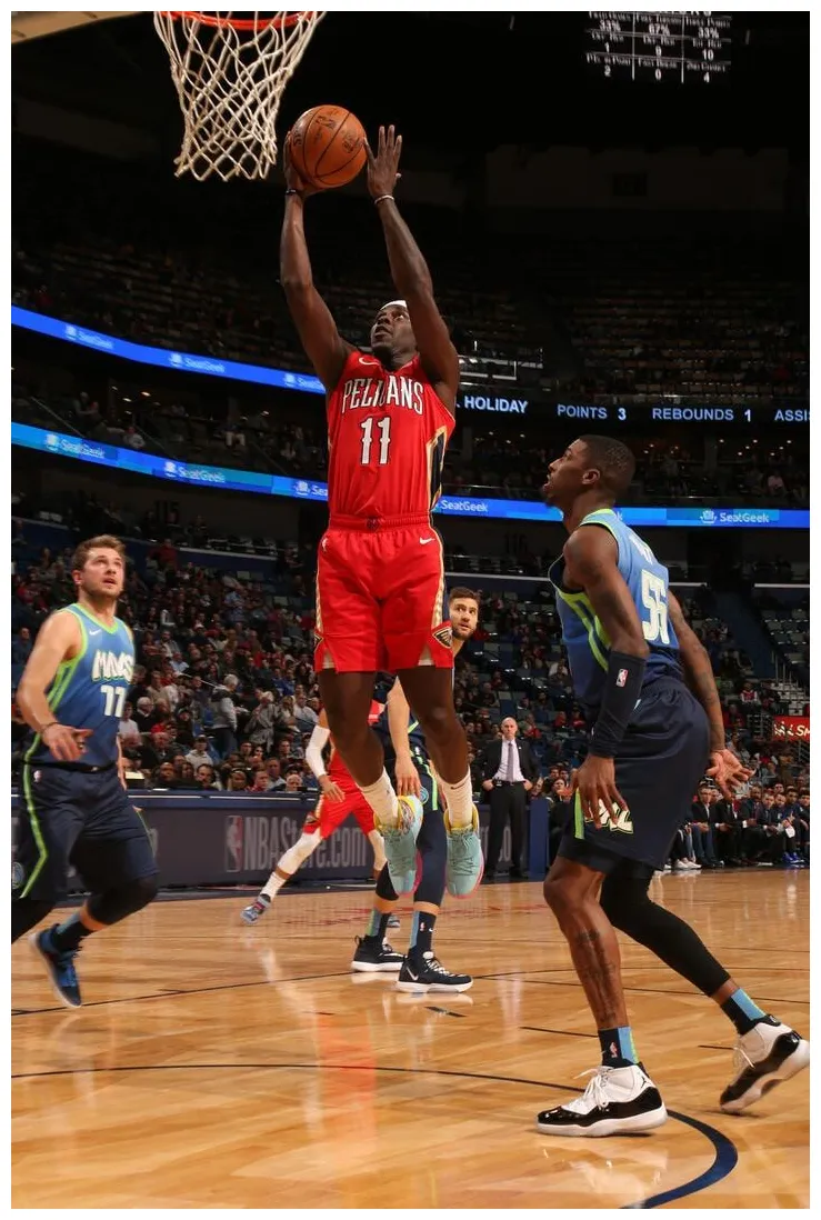 Pelicans vs. mavericks game action s 2019-20 game 21 nba