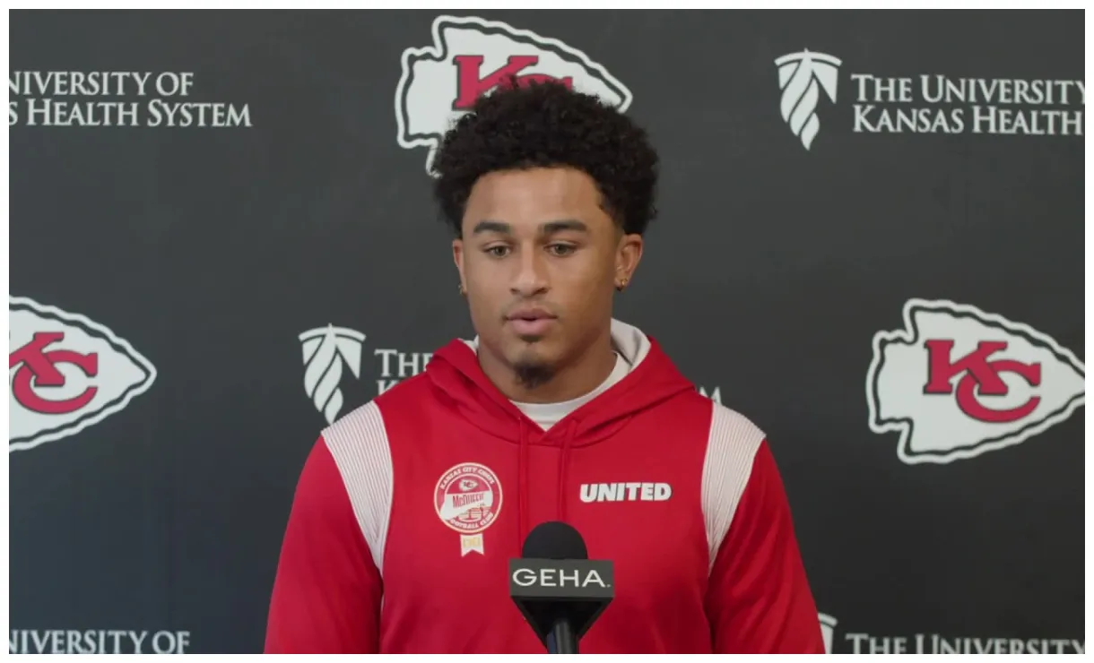 Kansas city chiefs cornerback trent mcduffie "we're hungry" press