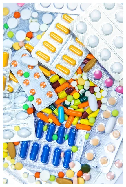 Premium Photo | Close-up of multi colored pills