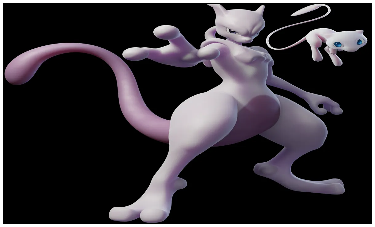 Mewtwo png s transparent