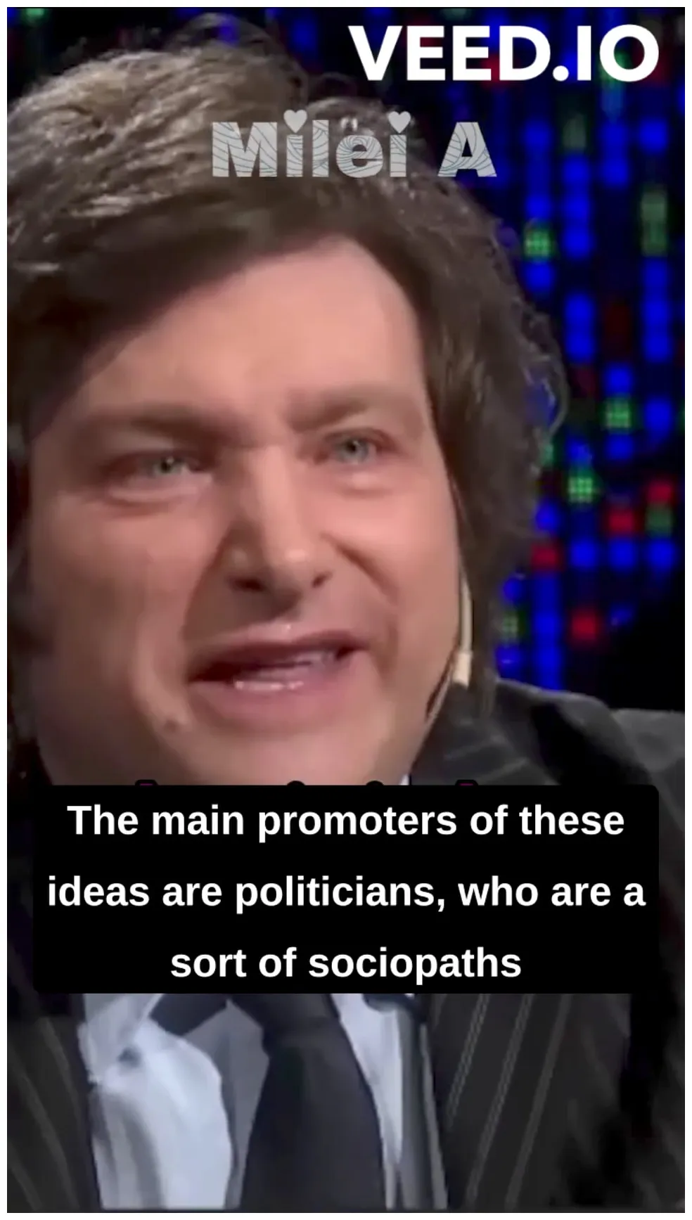 Javier about socialism in argentina. r/jordanpeterson