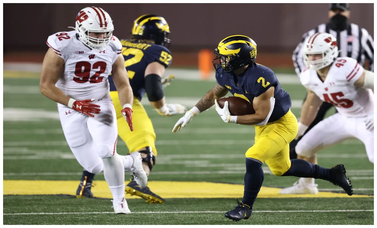 Michigan vs wisconsin football rivalry