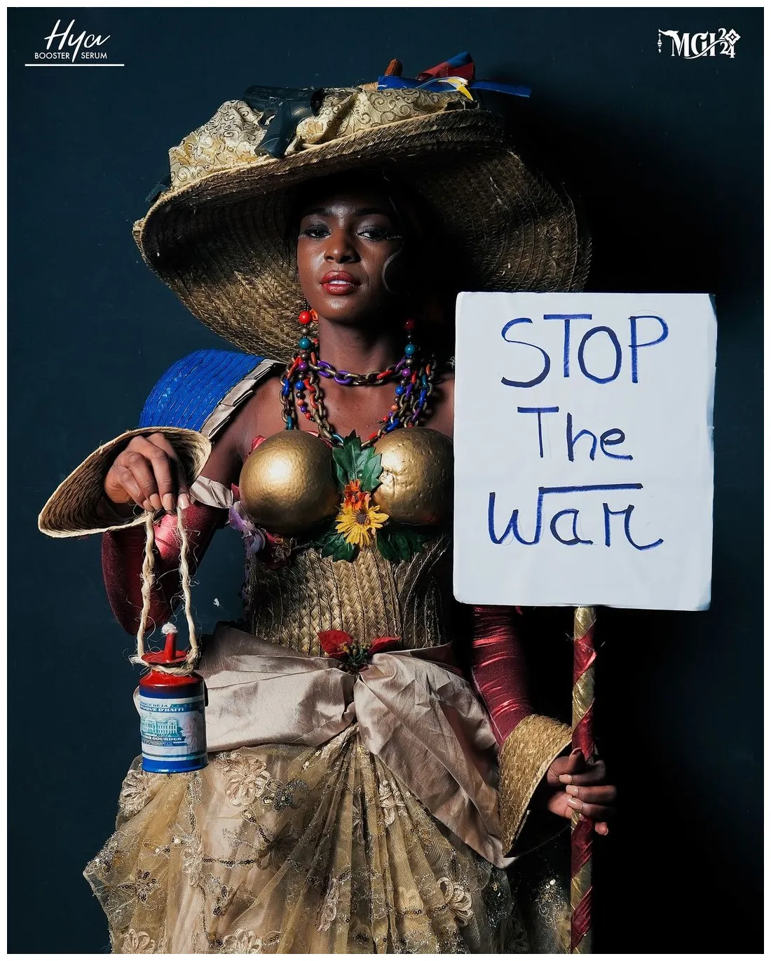 Miss Grand Haiti Shaika Lorvengie Cadet Showcases Haiti’s Struggles and