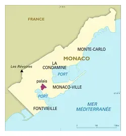 Monaco atlas & cartes encyclopædia universalis