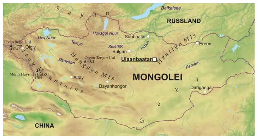 Karte der freeworldmaps