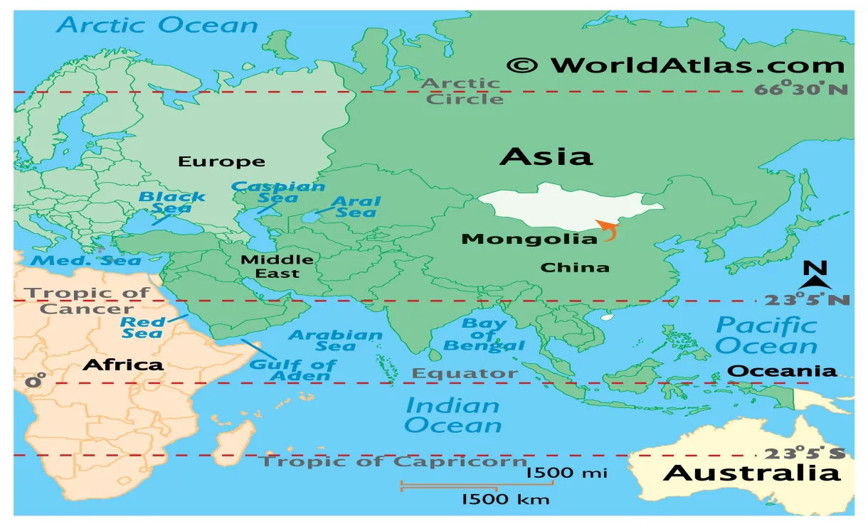 Geography of , landforms world atlas