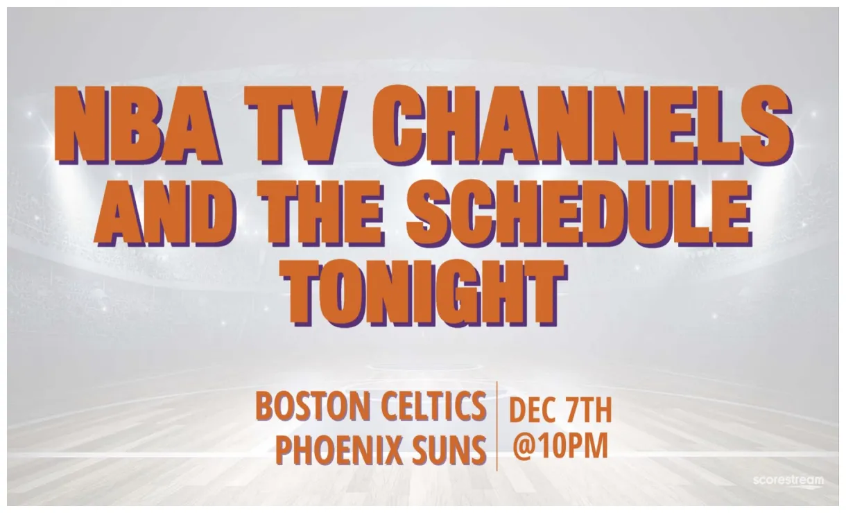 The NBA schedule tonight and the ESPN schedule - Dec. 7 - SportingAlert.com