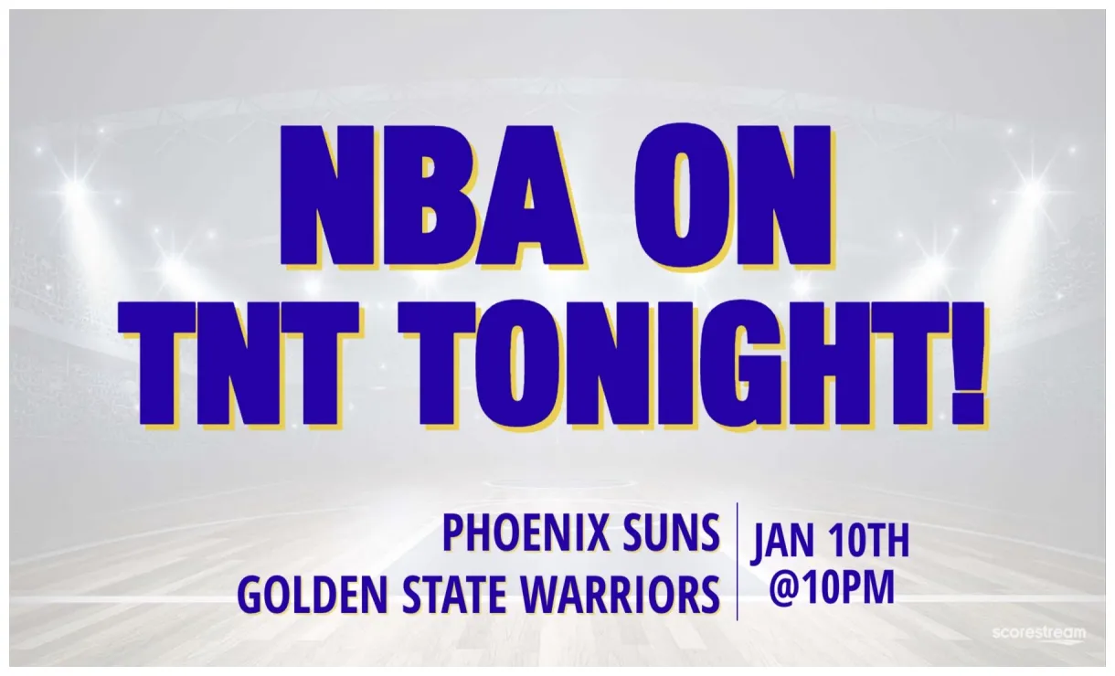 What are the NBA games on TNT tonight? - SportingAlert.com