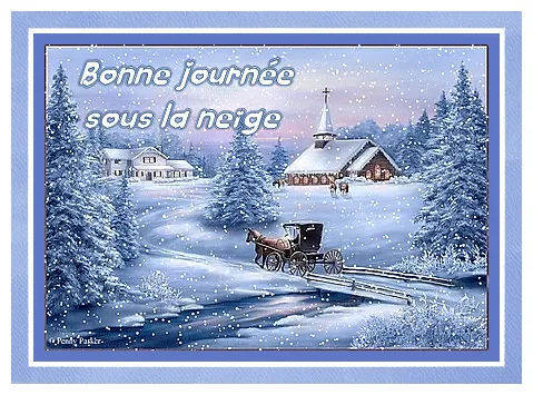 Bonne journée sous la