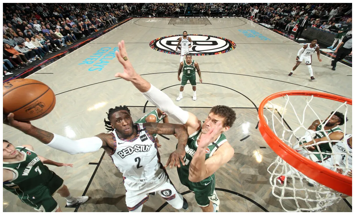 Gallery nets vs. bucks brooklyn nets