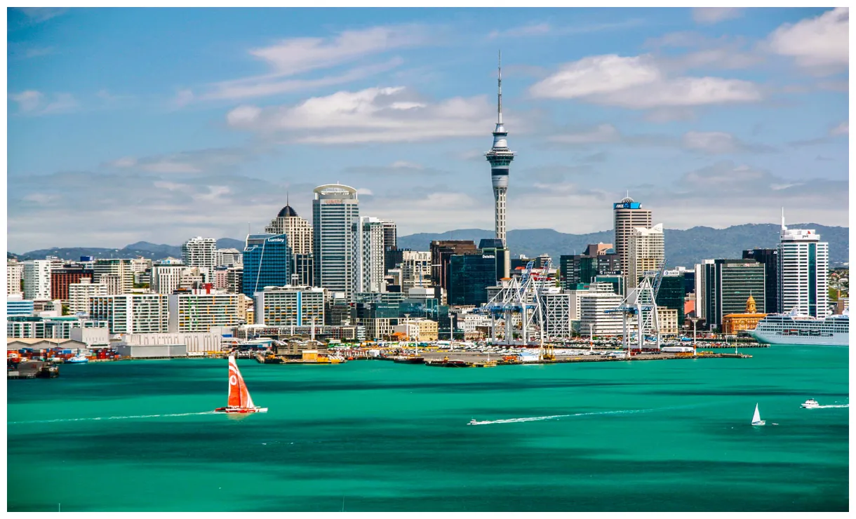 Auckland skyline travel pictures poses, new zealand cities, best cities