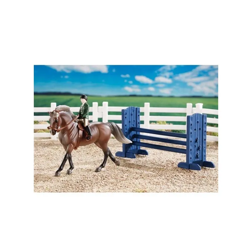 Breyer stablemates 5378 zestaw skoki przez przeszkody