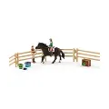 Schleich riding school playset 40-piece plastic figure set target