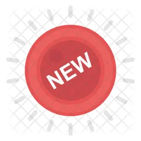 New offer icon download in flat style