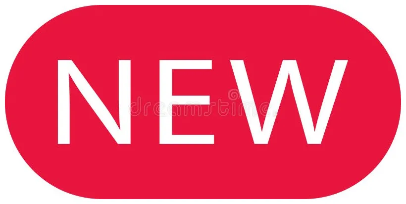 Stickers for new arrival shop product tags, new labels or sale badges