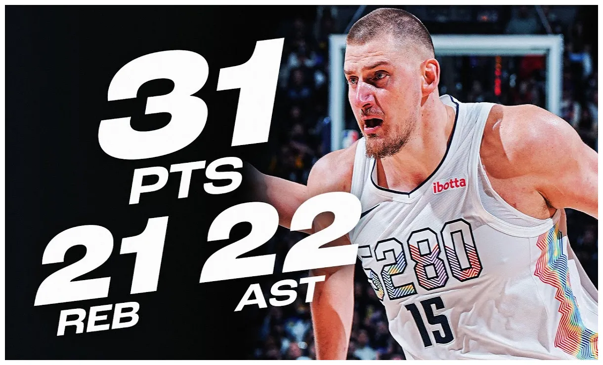 Tonight nuggets star has nba's first 30-20-20 game