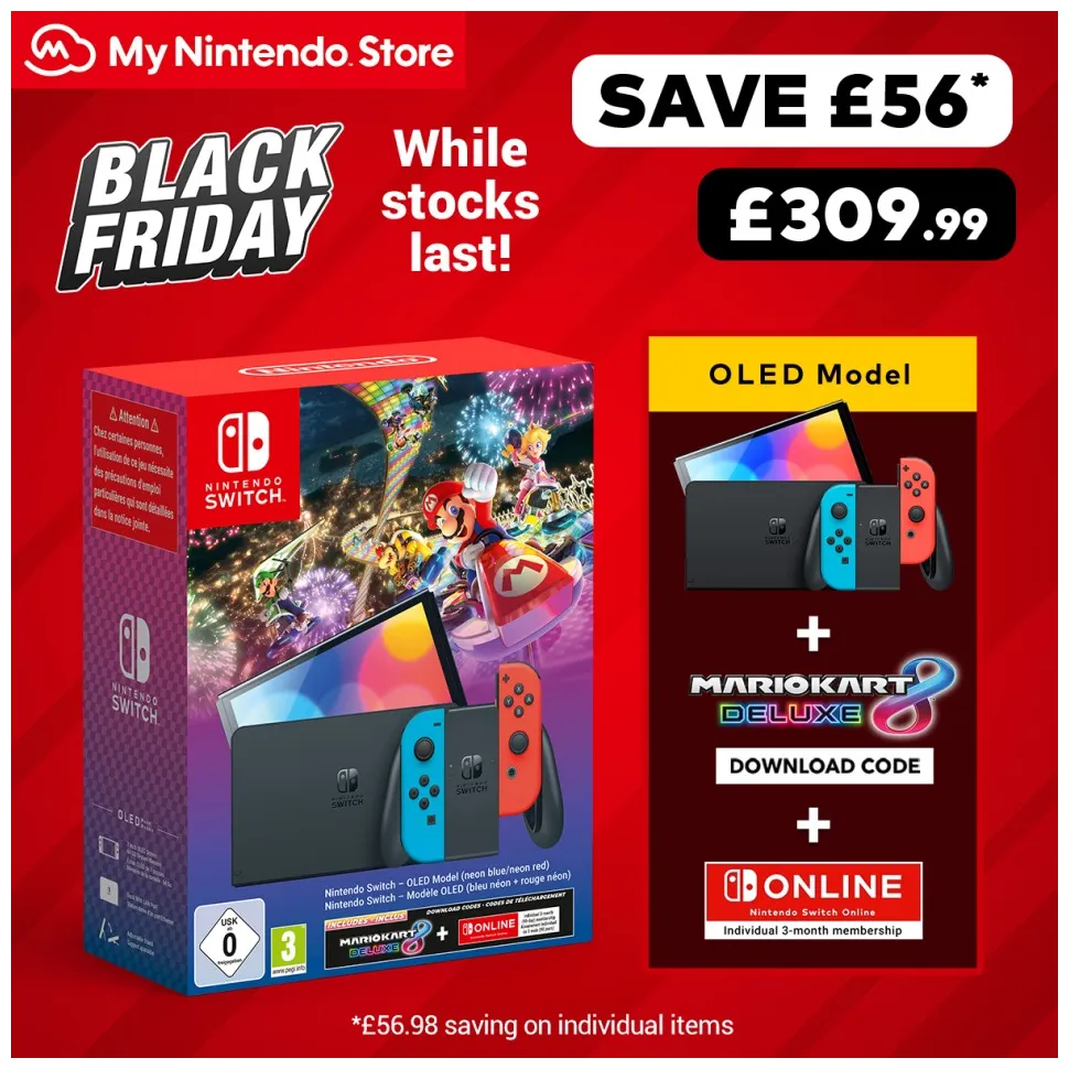 Black friday has returned to my nintendo store! news nintendo uk
