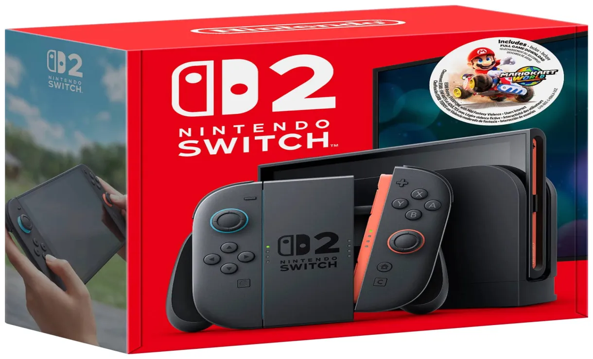 Nintendo Switch 2 + Mario Kart World Bundle Nintendo Switch 2 - Best Buy