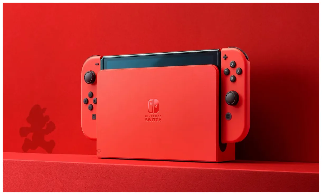 Nintendo Switch OLED Mario Red Edition to Launch in October