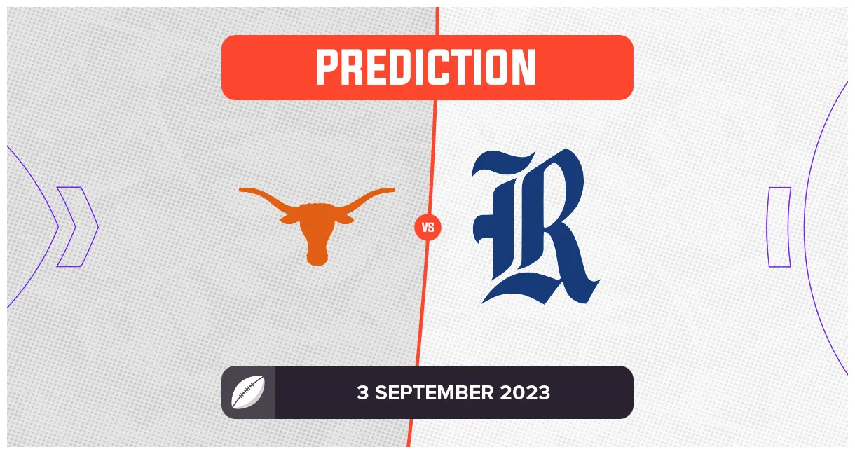 Texas vs rice prediction and tips 3 september 2023