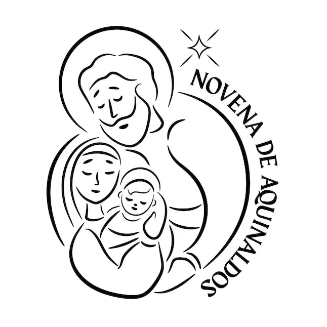 Premium vector novena de aguinaldos holiday tradition in colombia