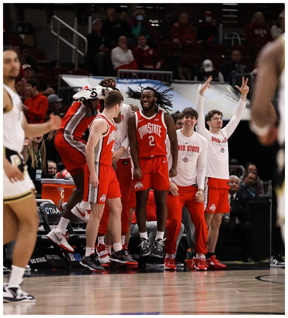 Ohio state buckeyes mens' basketball step out columbus