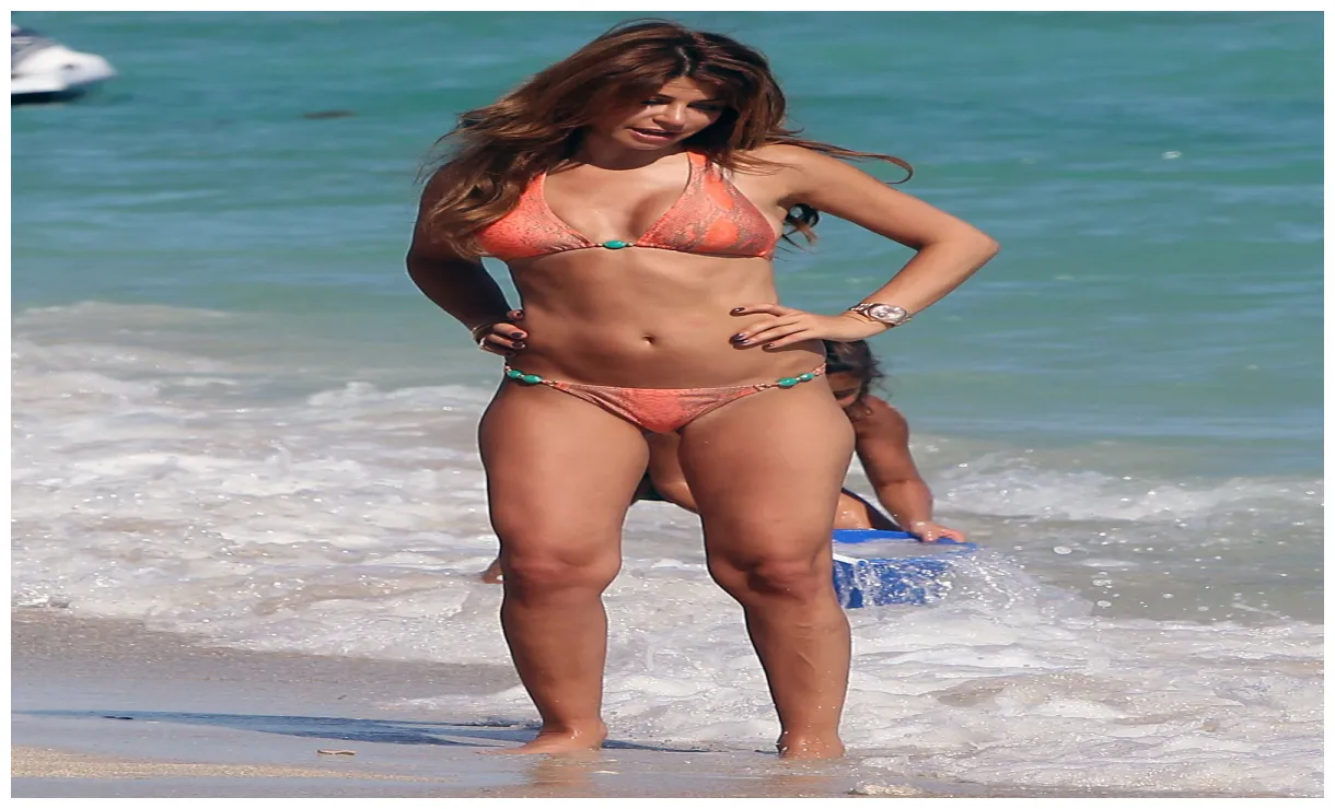 In bikini at the beach in miami hawtcelebs