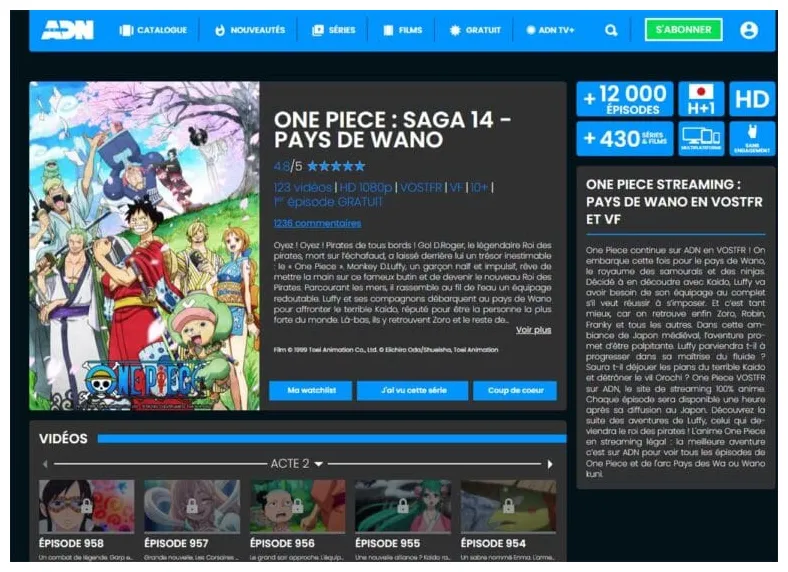 Voici comment regarder légalement l'anime