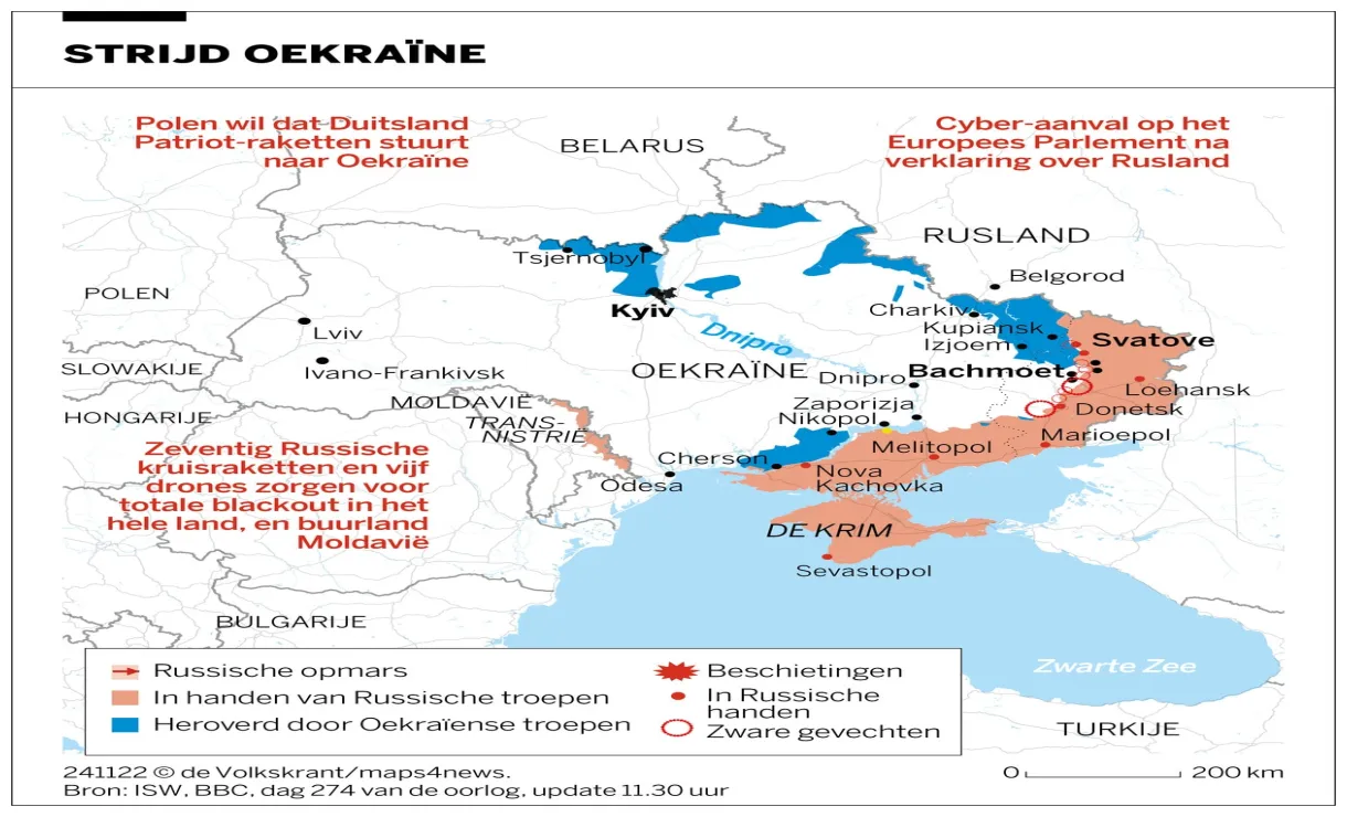 Lees hier het liveblog over de oorlog in oekraïne van donderdag 24
