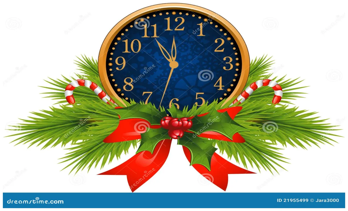 Verfraaide klok vector illustratie illustration of