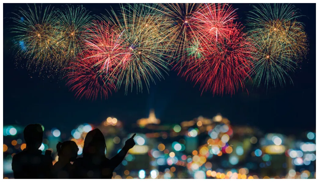 Oud en nieuw of silvesteravond oudersenzo