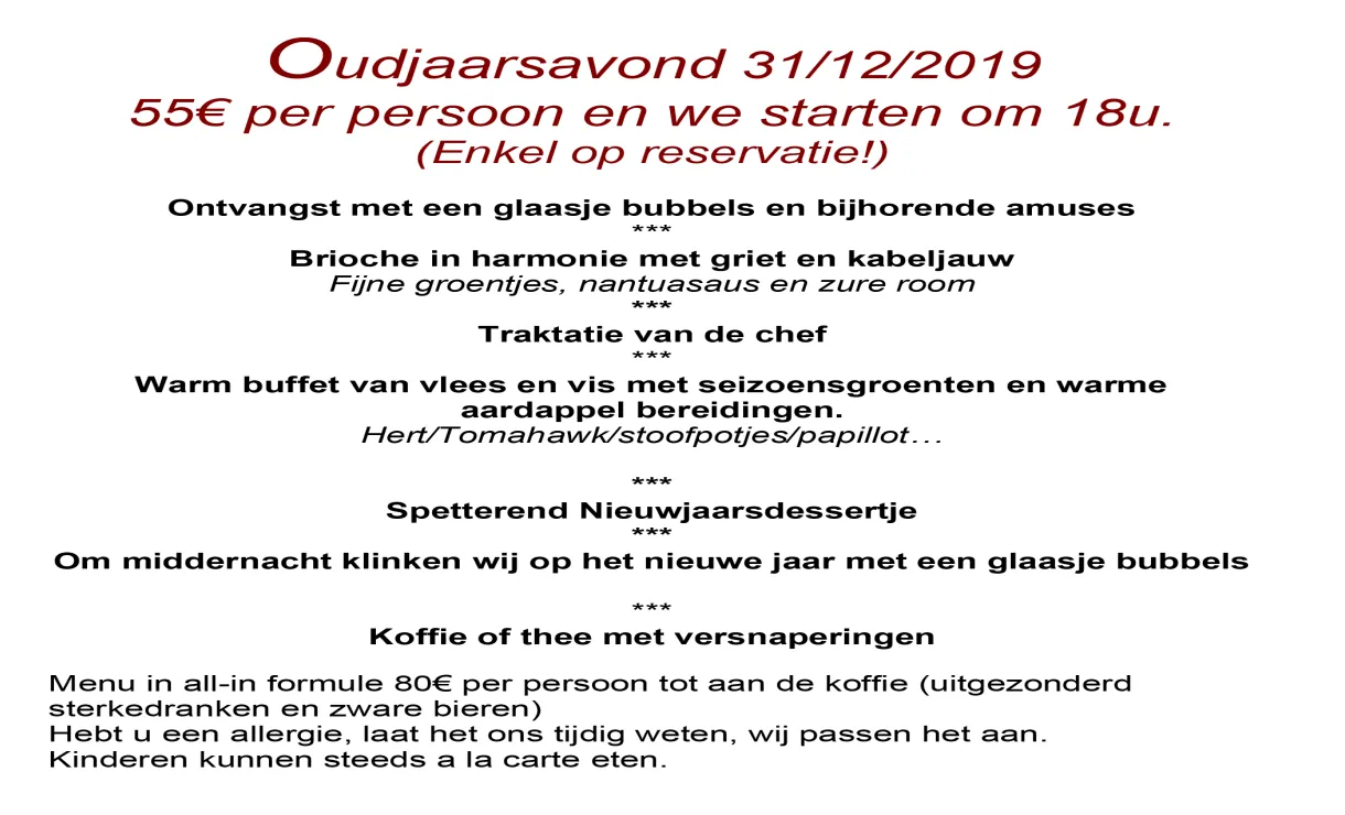 Of nieuwjaarsdag gerstenhof