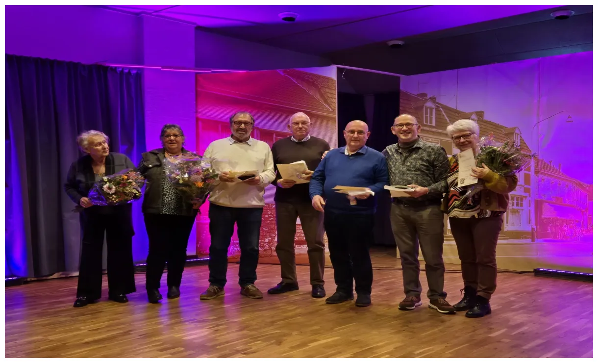 Nieuwjaarstreffen 10 januari 2025 zangvereniging oranje