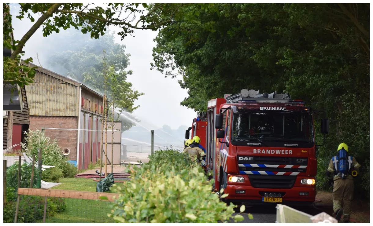 P2000 monitor met live alarmeringen alarmeringen.nl