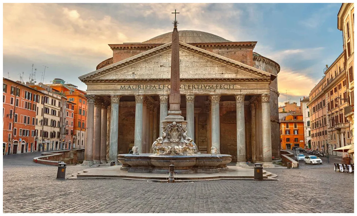 The ancient roman building traveldigg