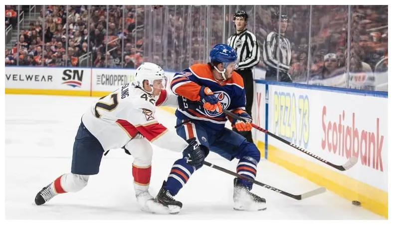 Verhaeghe, with 2 goals and an assist, leads panthers over oilers 5-1