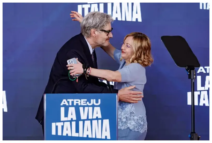 Giorgia meloni atreju foto lapresse 1