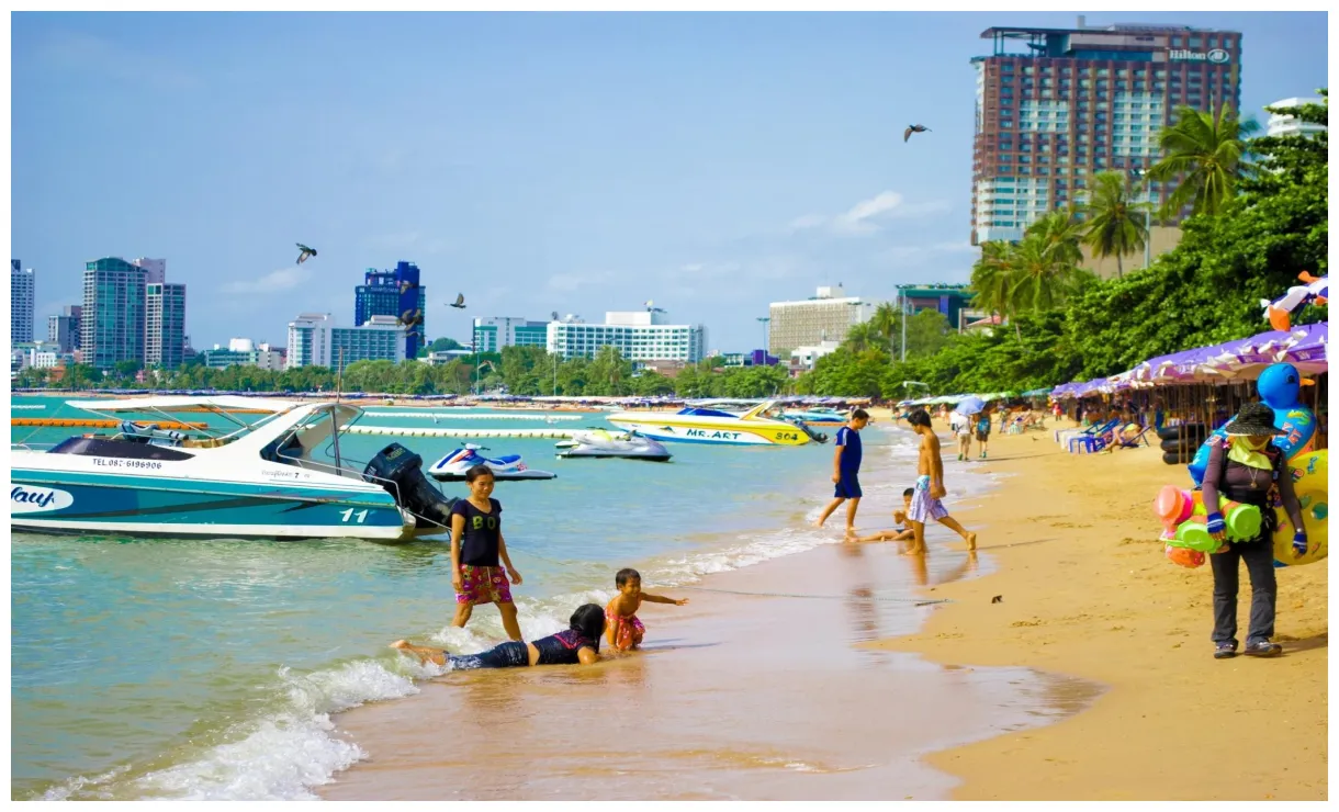 Все пляжи Паттайи видео с описанием и картой tailand-gid